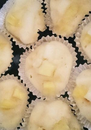 フライパンで☆林檎とさつまいもの蒸しパン-レシピのメイン写真