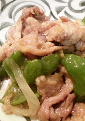 豚肉とピーマンのオイスターソース炒め-レシピのメイン写真