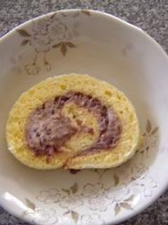 あんクリーム入りロールケーキ-レシピのメイン写真