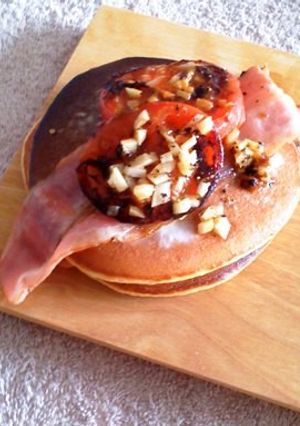 プロヴァンス風トマトのパンケーキ-レシピのメイン写真