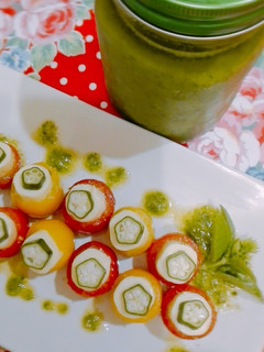 ひとくちカプレーゼ-レシピのメイン写真