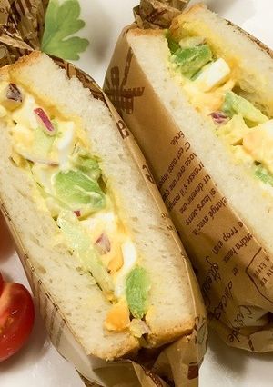 アボカドとたまごのマヨデリサンド-レシピのメイン写真