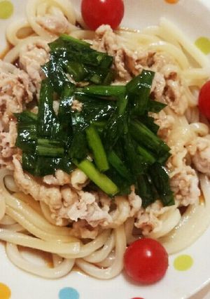 ★スタミナ～！冷うどん★-レシピのメイン写真