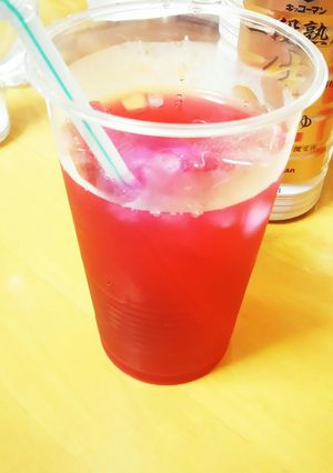 紫蘇ジュース(ﾔｻｶ家ver)-レシピのメイン写真