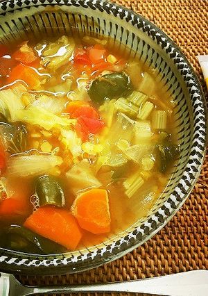 和風だしが効いた基本のデトックススープ-レシピのメイン写真