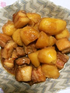 圧力鍋で作る豚バラとジャガイモの炒め煮-レシピのメイン写真