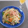 簡単☆そうめんチャンプル
