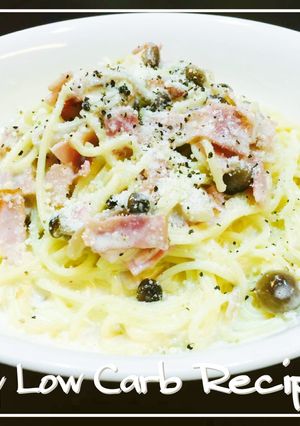 糖質オフ＊キノコのクリームパスタ-レシピのメイン写真