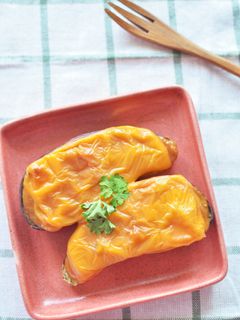 奈良漬の味噌で♪簡単茄子の味噌チーズ焼き-レシピのメイン写真