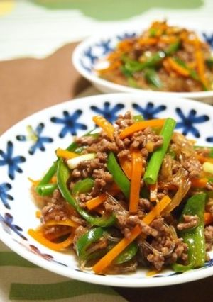 簡単技あり たっぷり野菜のマーボー春雨-レシピのメイン写真