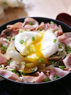 後を引く美味しさ☆ハム丼-レシピのメイン写真