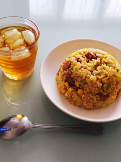 冷蔵庫にあるものでパパッと炒飯-レシピのメイン写真