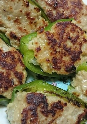 ピーマンの肉詰め【冷凍保存可能】-レシピのメイン写真