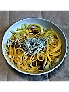 納豆としらす玉ねぎの冷製パスタ-レシピのメイン写真