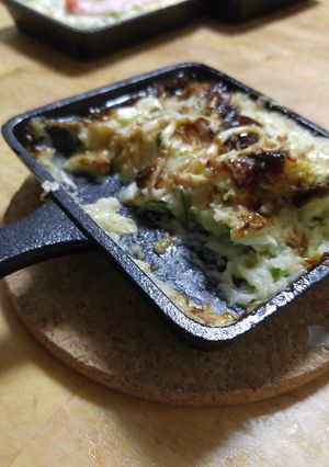 栄養満点！長芋トロトロネギキャベ焼き♪-レシピのメイン写真