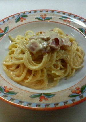 簡単すぎてごめんなさいカルボナーラ♪-レシピのメイン写真