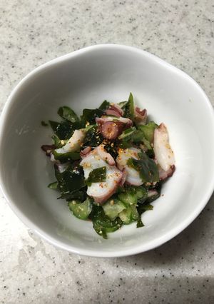 タコとワカメときゅうりの酢の物 15分-レシピのメイン写真