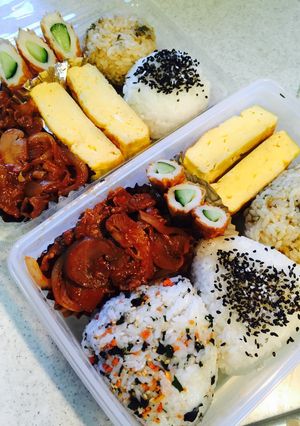 ぉ弁当に牛肉ケチャップ炒め❤︎-レシピのメイン写真