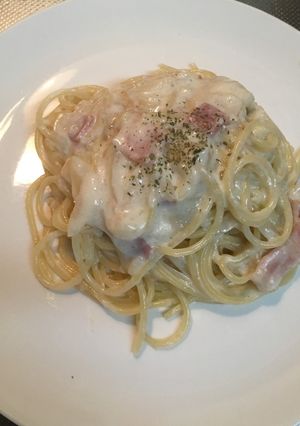 簡単！親父のカルボナーラ-レシピのメイン写真