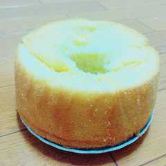 フワフワしっとりシフォンケーキ-レシピのメイン写真