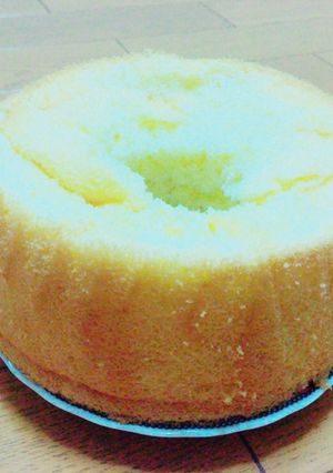 フワフワしっとりシフォンケーキ-レシピのメイン写真