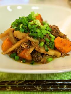 【ホックホク!】牛肉と根菜の煮物-レシピのメイン写真