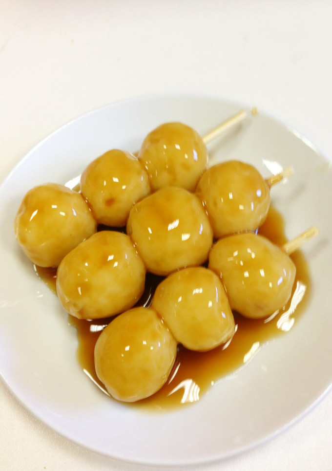 冷めてもやわらか！　みたらしだんご-レシピのメイン写真