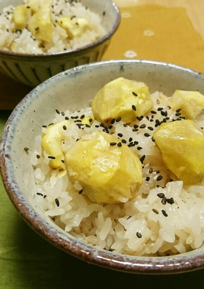 炊飯器で簡単☆栗おこわ-レシピのメイン写真