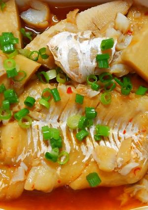 タラと たけのこのピリ辛オイスター煮♪-レシピのメイン写真