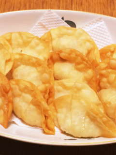簡単!!ヘルシー?白菜とツナの揚餃子♪-レシピのメイン写真
