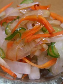 新生姜と野菜の簡単浅漬-レシピのメイン写真