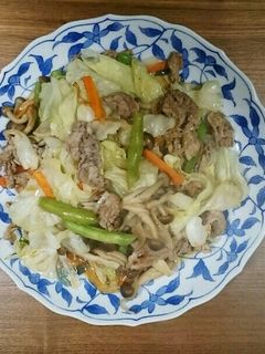 豚肉とキャベツのオイスターソース炒め-レシピのメイン写真