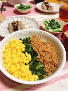 鶏そぼろ-レシピのメイン写真