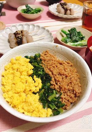 鶏そぼろ-レシピのメイン写真