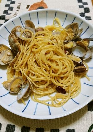 日本酒でボンゴレビアンコ-レシピのメイン写真