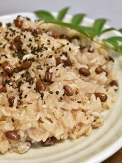 敬老の日秋祭り♪圧力鍋で省エネ小豆の赤飯-レシピのメイン写真