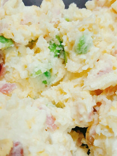 ベーコン炒り卵で濃く旨ポテトサラダ-レシピのメイン写真