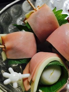 くるくる可愛い♡うずらのハムチーズ巻-レシピのメイン写真