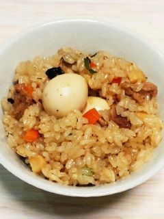 炊飯器で作る中華おこわ-レシピのメイン写真