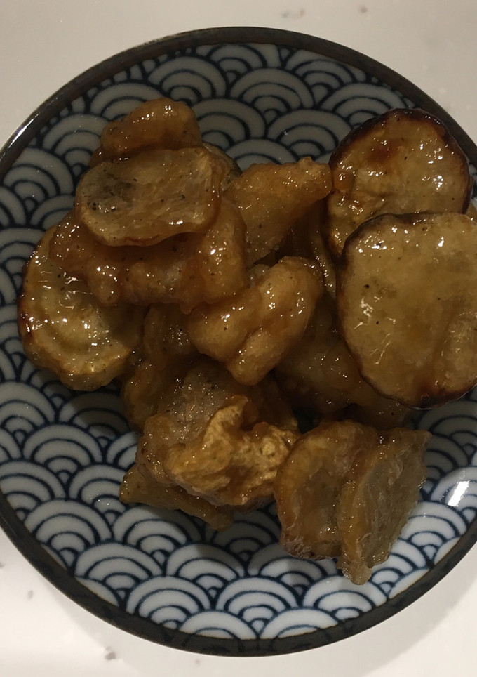 鶏皮ごぼう甘辛揚げ-レシピのメイン写真
