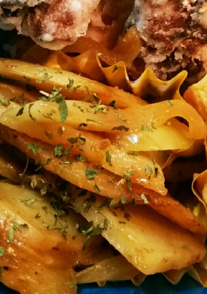 じゃがいもと玉ねぎのカレー炒め-レシピのメイン写真