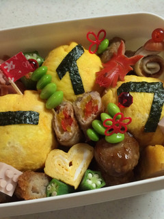 中学生お弁当(28.9.10)息子用-レシピのメイン写真