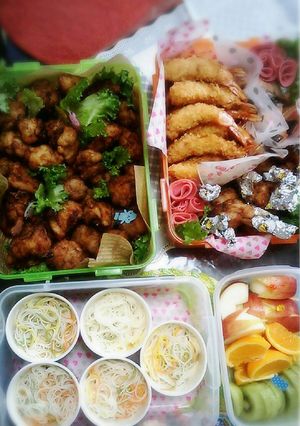 運動会お弁当(^-^)/平成28年-レシピのメイン写真