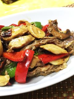 牛肉と干しエリンギのオイスター炒め-レシピのメイン写真
