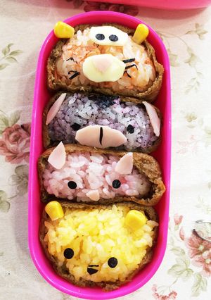 ツムツムのおいなりさん♡-レシピのメイン写真