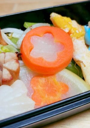 *型抜き型埋め・お弁当用の煮物*-レシピのメイン写真