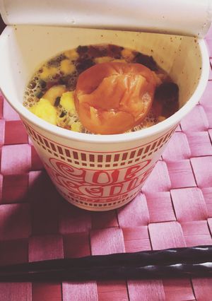 カップヌードルの1番美味しい食べ方♡-レシピのメイン写真