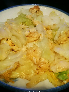 簡単だけどご飯が進む♡キャベツと卵炒め☆-レシピのメイン写真