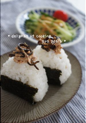 ツナと昆布のおにぎり-レシピのメイン写真