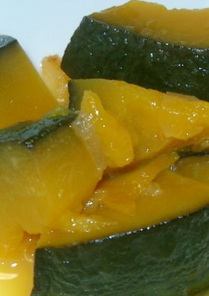 ☆オレンジジュースでカボチャ煮☆-レシピのメイン写真